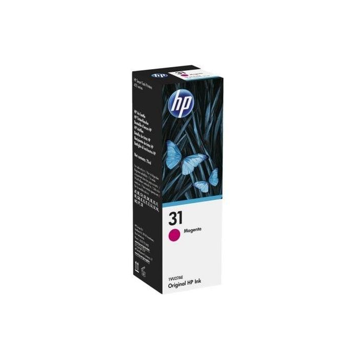 Hp Tinta Bote Magenta Smart Tank Wireless 450,455,457,7005,7305 - Nº 31 Hp Tinta Bote Magenta Smart Tank Wireless 450,455,457,7005,7305 - Nº 31