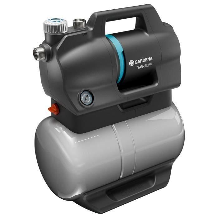 Unidad de refuerzo - GARDENA - 3900 Silent - Potencia 650 W - Caudal máximo 3900 l/h Unidad de refuerzo - GARDENA - 3900 Silent - Potencia 650 W - Caudal máximo 3900 l/h