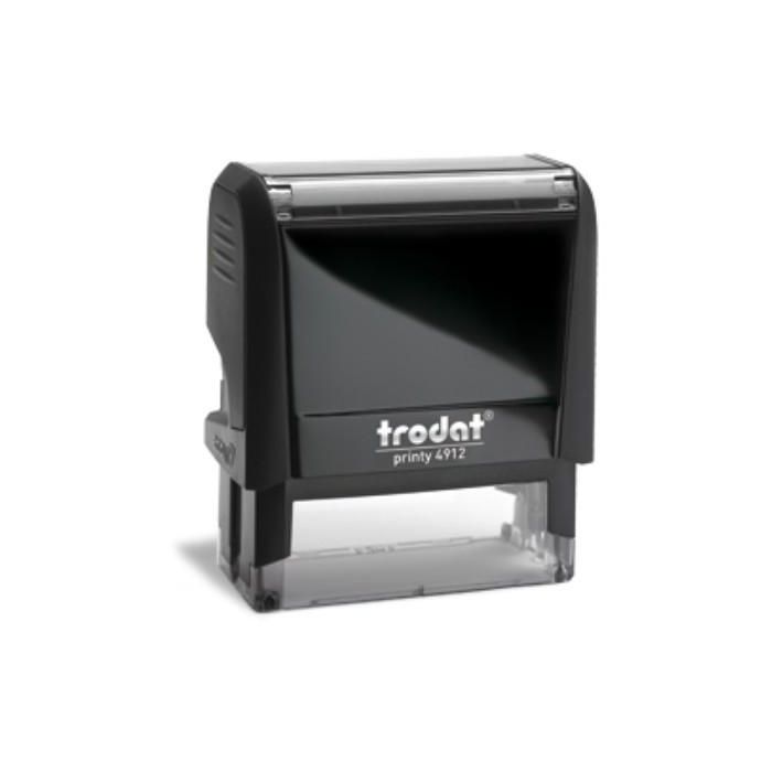 Trodat Prin4.0 4912 Sello de oficina autoentintado 47x18mm Negro "BETRAGDANKENDERHALTEN"