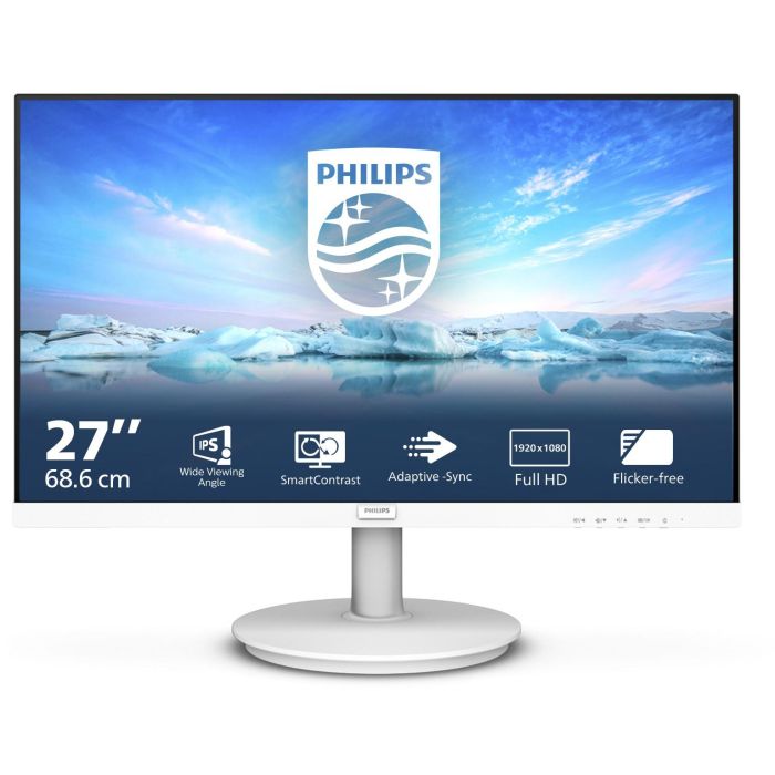 Philips 271V8AW - Monitor de 27" VA, Full HD (1920x1080) HDMI 100Hz, Blanco 0 Philips 271V8AW - Monitor de 27" VA, Full HD (1920x1080) HDMI 100Hz, Blanco 0