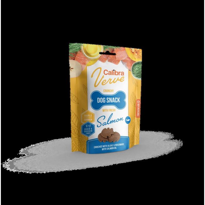 Calibra Dog Verve Crunchy Snack Salmón Fresco 150 gr