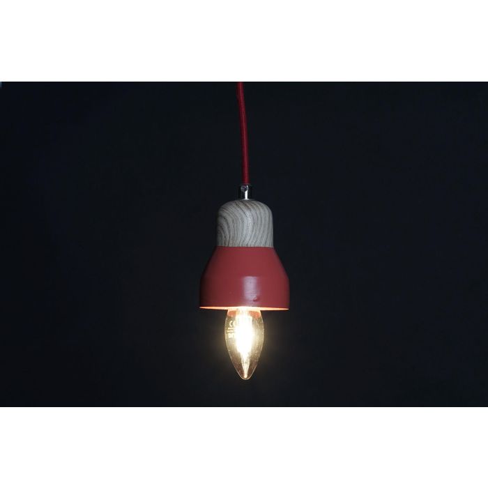 DKD Home Decor Lámpara de Techo Urban E14 25W 220V Cemento y Metal, Gris Claro - Pack 6 Unidades 8x8x10 cm, Cable 85cm 1 DKD Home Decor Lámpara de Techo Urban E14 25W 220V Cemento y Metal, Gris Claro - Pack 6 Unidades 8x8x10 cm, Cable 85cm 1