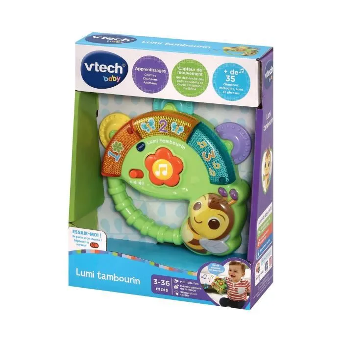 Vtech Baby VT80558605 Pandereta Lumi 2