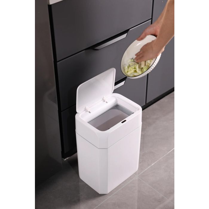 Papelera Plastico Sensor 12L Basic Home (6 Unidades) 5 Papelera Plastico Sensor 12L Basic Home (6 Unidades) 5