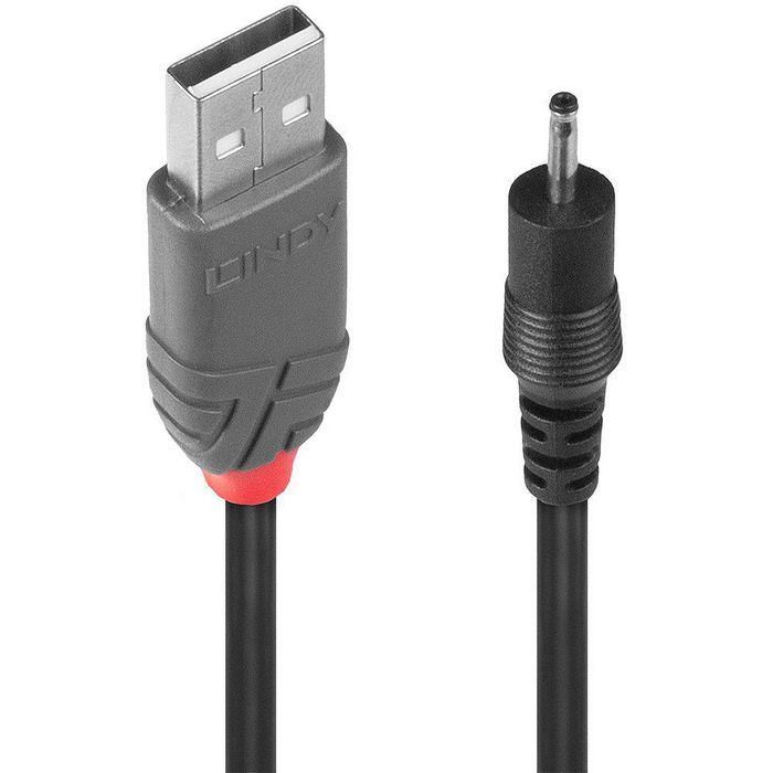 Lindy Cable Alimentación USB Tipo A a DC 1.5m, 5V 0.9A, Conector 2.5mm Exterior / 0.7mm Interior para Dispositivos Lindy Cable Alimentación USB Tipo A a DC 1.5m, 5V 0.9A, Conector 2.5mm Exterior / 0.7mm Interior para Dispositivos