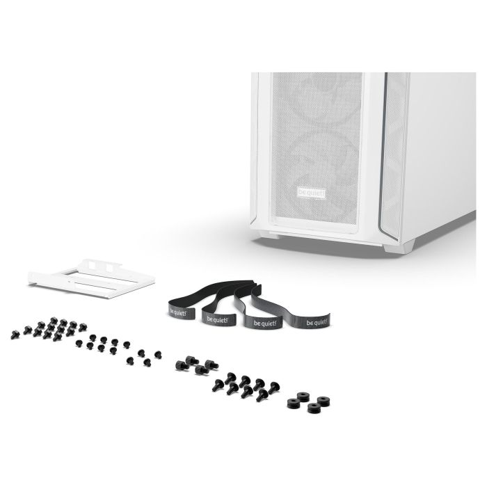 Be Quiet! SHADOW BASE 800 FX White Midi Tower ATX EATX Micro ATX Mini-ITX Iluminación Multi Acero Vidrio Templado ABS 2