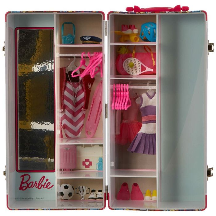 Armario ropero Barbie Cabinet Briefcase 1