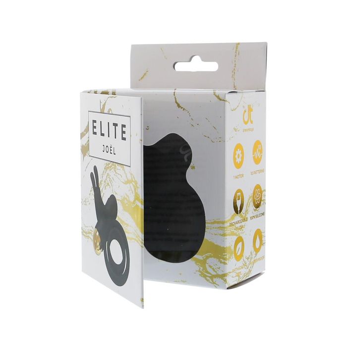 Anillo para el Pene Dream Toys Elite Negro 1 Anillo para el Pene Dream Toys Elite Negro 1