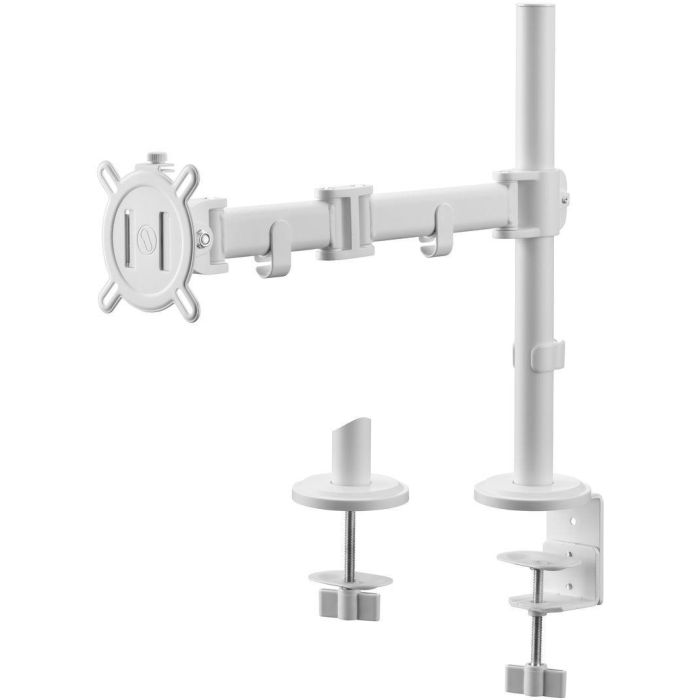 Soporte inteligente para monitor - UNO PARA TODOS - VESA 100 - Brazo simple - 13 y 32" - 8 kg máx. - Altura ajustable - Blanco 0 Soporte inteligente para monitor - UNO PARA TODOS - VESA 100 - Brazo simple - 13 y 32" - 8 kg máx. - Altura ajustable - Blanco 0
