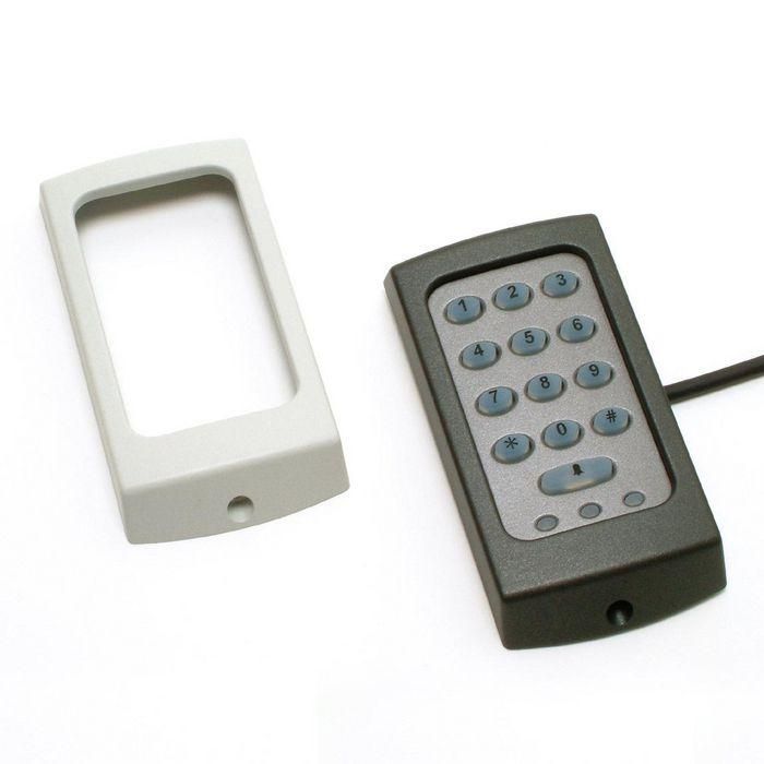 Paxton KP50 Teclado con Lector de Proximidad para Control de Acceso, Compatible Switch2 / Net2, con Código PIN, Bezel Negro/Blanco