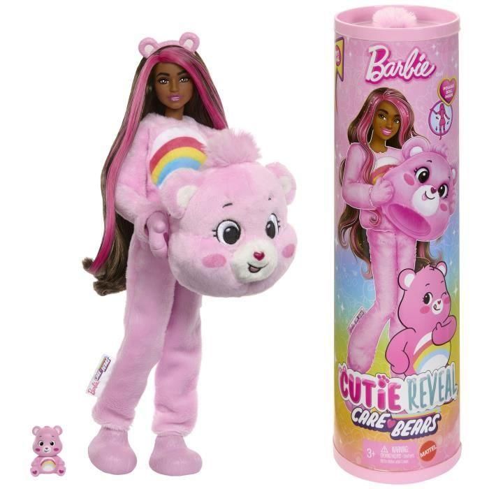 Muñeca osos amorosos mimosa barbie cutie reveal con 10 sorpresas.