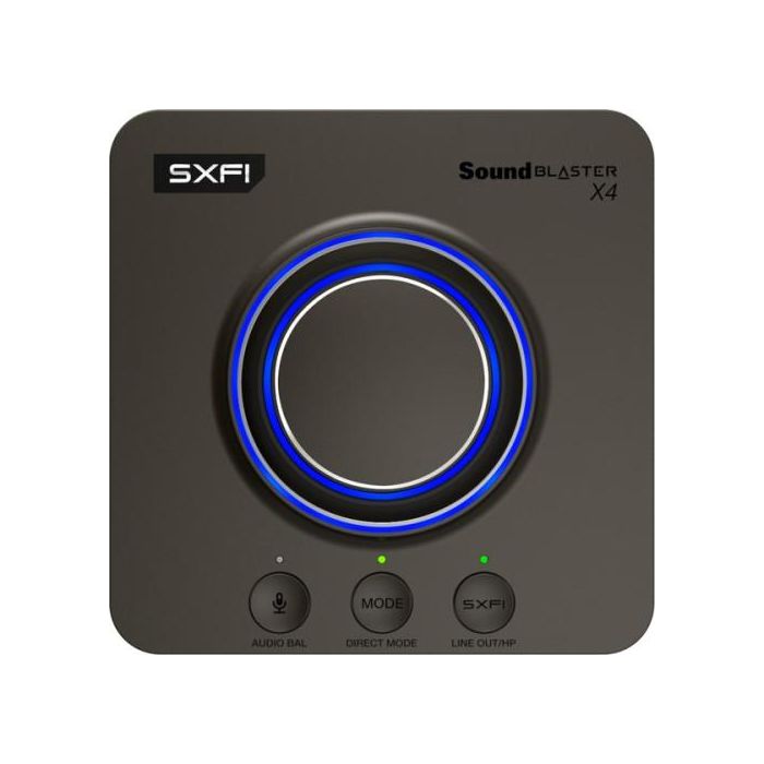 Creative Labs 70SB181500000 Tarjeta de Sonido Sound Blaster X4 DAC Super X-Fi 7.1 USB Negro 2 Creative Labs 70SB181500000 Tarjeta de Sonido Sound Blaster X4 DAC Super X-Fi 7.1 USB Negro 2