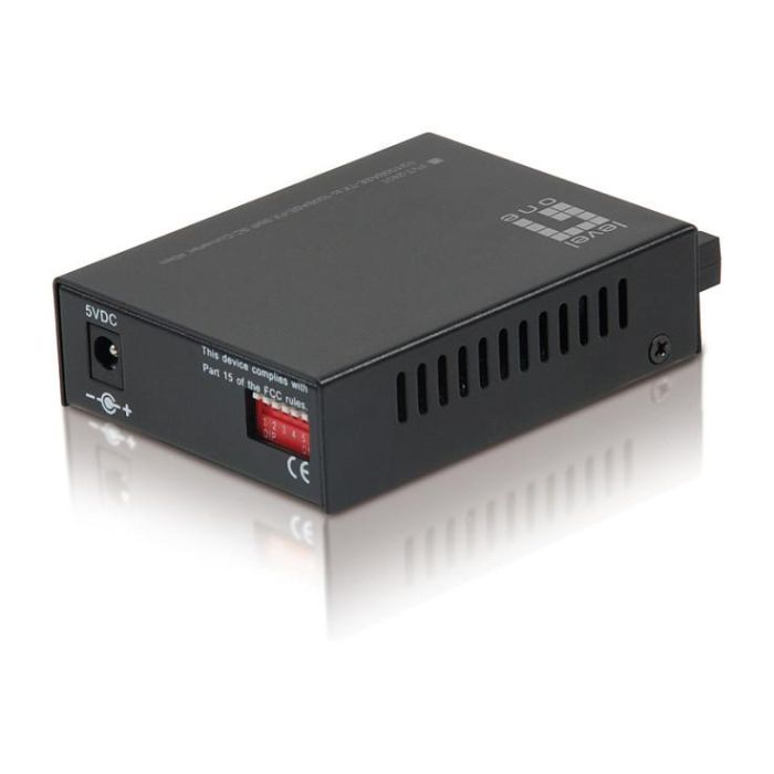 Level One FVT-2401 Convertidor de Medios 10/100TX a 100FX SC Monomodo 40km 1
