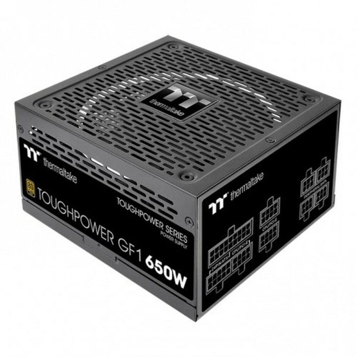 Thermaltake Toughpower GF1 Fuente Alimentación 650W 80 Plus Gold ATX Totalmente Modular Ventilador 140mm Condensadores Japoneses, 10 Años Garantía Negro 2 Thermaltake Toughpower GF1 Fuente Alimentación 650W 80 Plus Gold ATX Totalmente Modular Ventilador 140mm Condensadores Japoneses, 10 Años Garantía Negro 2