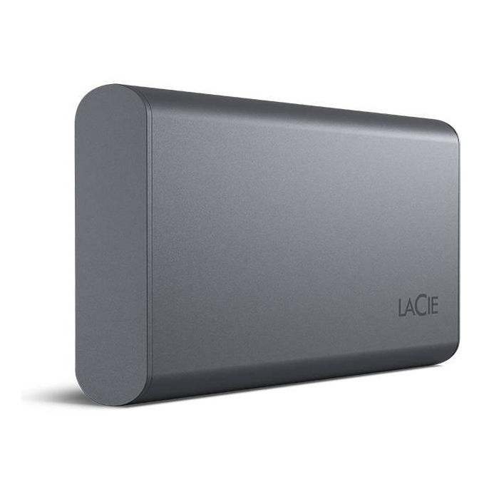 Lacie STKH500800 SSD Externo Portátil 500GB USB 3.2 Gen 2 Hasta 1050 MB/s Cifrado AES-256 Gris Espacio 2