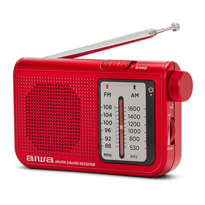 Radio Portatil Aiwa Rs - 55 Rojo Radio Portatil Aiwa Rs - 55 Rojo