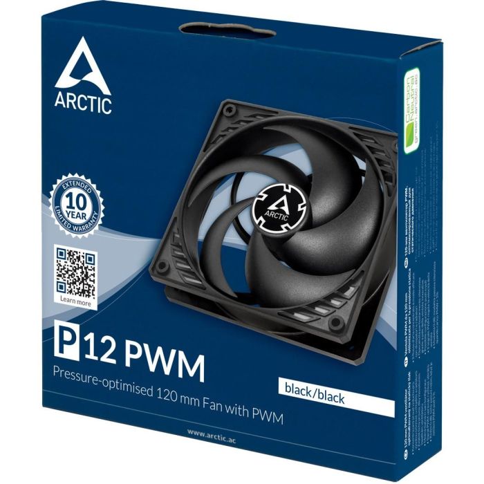 120mm Arctic P12 PWM black/black 4