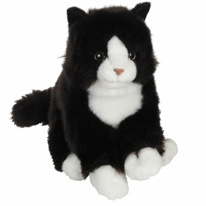 Peluche - Gipsy Toys - Gato Mimiz - 28cm - Negro/Blanco 5