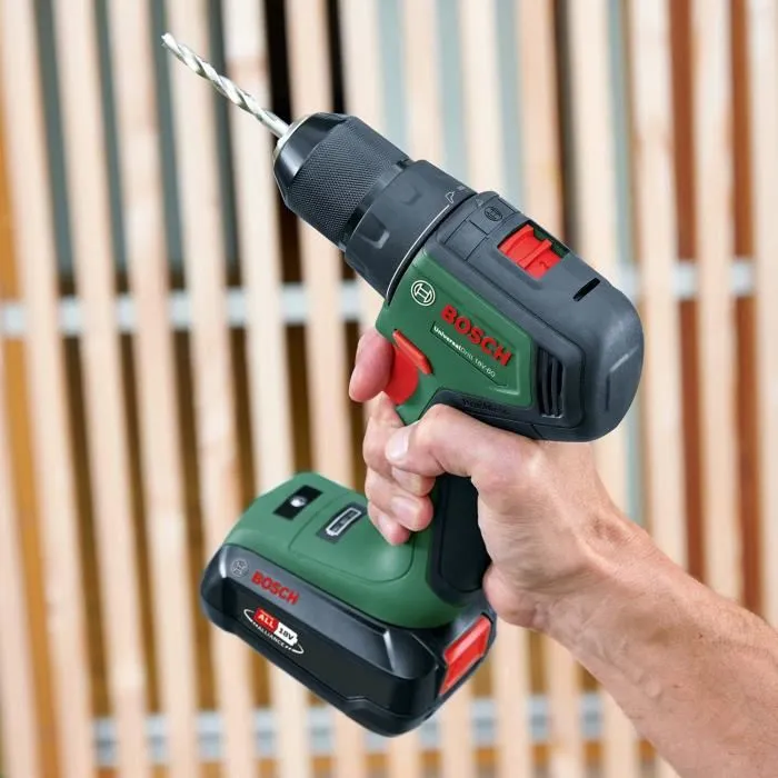 Bosch Taladro Atornillador Universal 18V-60 (2x 2,0 Ah) + Taladro Atornillador AL 18V-20 2