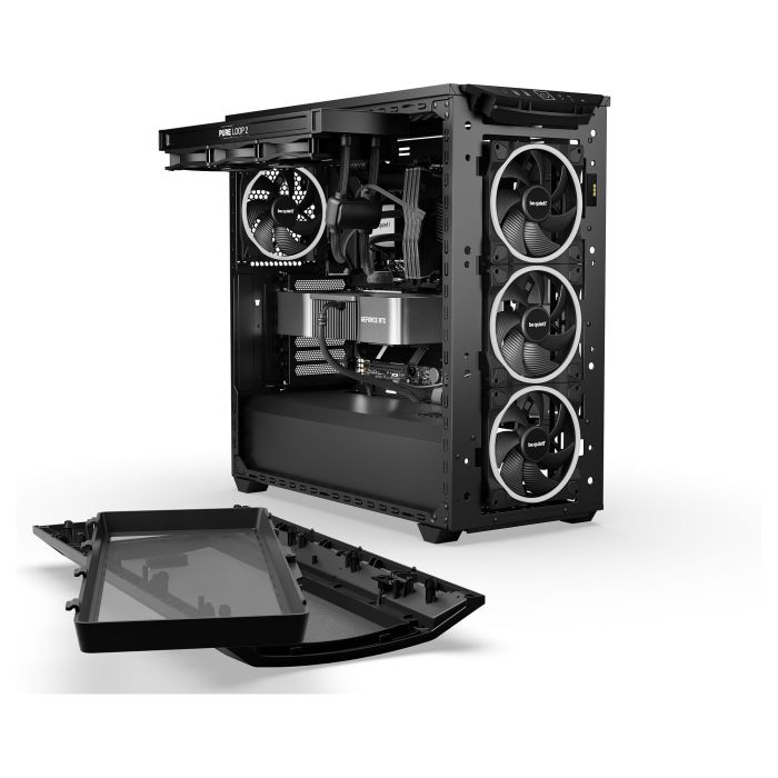 Be Quiet! SHADOW BASE 800FX Black Midi Tower PC Negro Iluminación ATX EATX Micro-ATX Mini-ITX 8