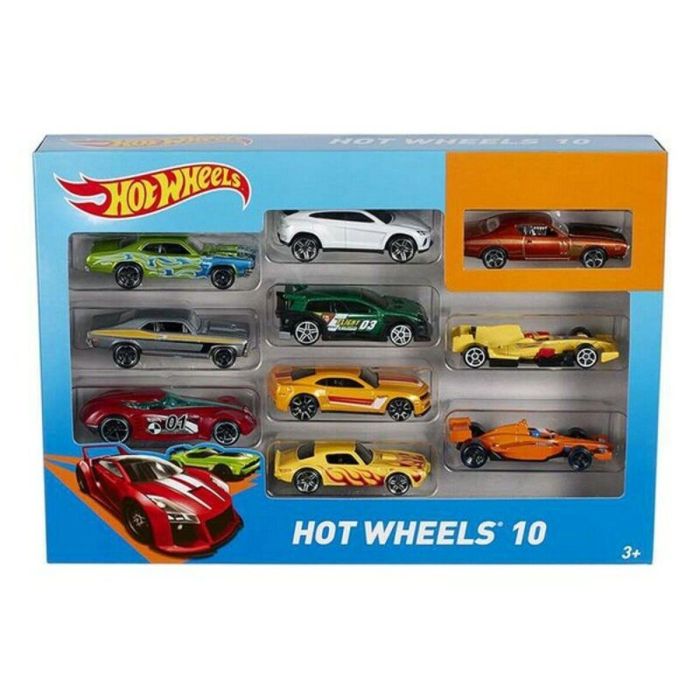 Hot Wheels Set de 10 autos - Modelo aleatorio 4