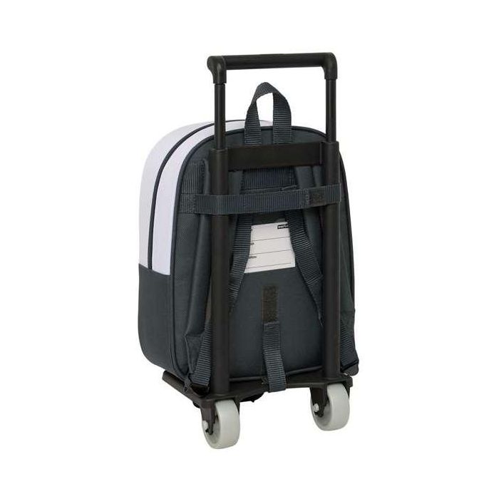 Safta 232 805 Mochila Escolar con Carro Real Madrid 1ª Equipación 25-26 - 270x220x100 mm 1 Safta 232 805 Mochila Escolar con Carro Real Madrid 1ª Equipación 25-26 - 270x220x100 mm 1