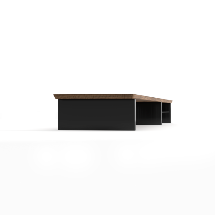 Phoenix technologies Harmony Estante Elevador De Monitor de Madera Laminada, para 2 Monitores o 34" Ultra Panorámico 2
