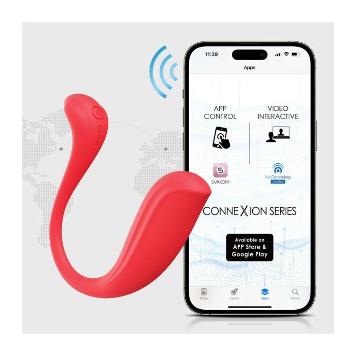 Vibrador Svakom Rojo 11 Vibrador Svakom Rojo 11