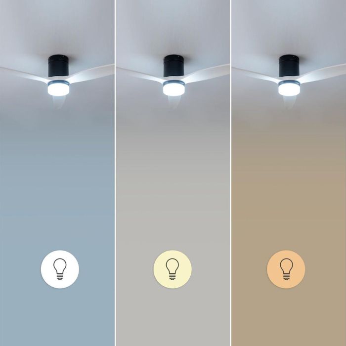 Ventilador de Techo con Luz Cecotec Aero 5600 Classic 20 W 40 W Blanco Negro 4 Ventilador de Techo con Luz Cecotec Aero 5600 Classic 20 W 40 W Blanco Negro 4