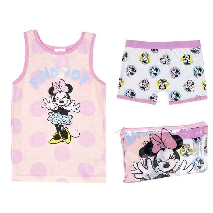 Pijama Infantil Minnie Mouse Rosa 0 Pijama Infantil Minnie Mouse Rosa 0