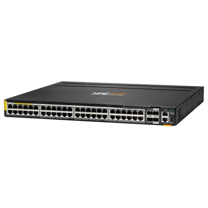 HPE Aruba Networking CX 6300M Switch 48SR5 CL8, 48 Puertos 5G Smart Rate PoE+ 90W, 8 SFP, 2x50G 2x25G, Gestionado, 2880W PoE Budget, Referencia 48SR5 1 HPE Aruba Networking CX 6300M Switch 48SR5 CL8, 48 Puertos 5G Smart Rate PoE+ 90W, 8 SFP, 2x50G 2x25G, Gestionado, 2880W PoE Budget, Referencia 48SR5 1