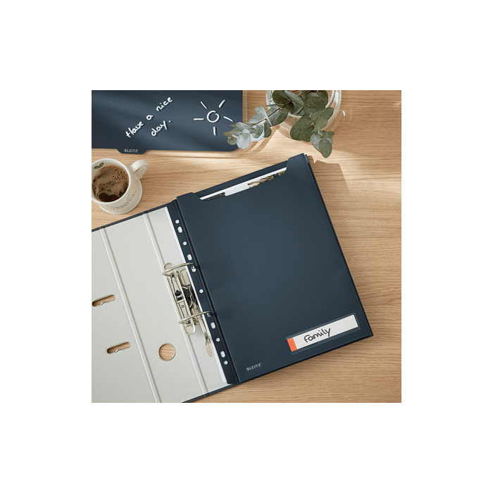 Leitz 46680089 Funda Priv. Cosy Gran Capacidad A4 Negro Polipropileno Mate 1