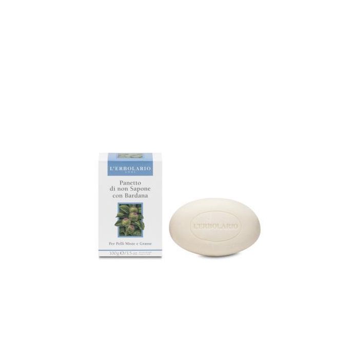 Jabon Sin Jabon Facial Bardana Pastilla 100Gr. Jabon Sin Jabon Facial Bardana Pastilla 100Gr.