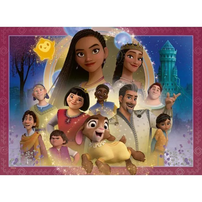 Ravensburger Puzzle 100 Piezas XXL El Reino de los Deseos Disney Wish 4005555010487 A partir de 6 años 2