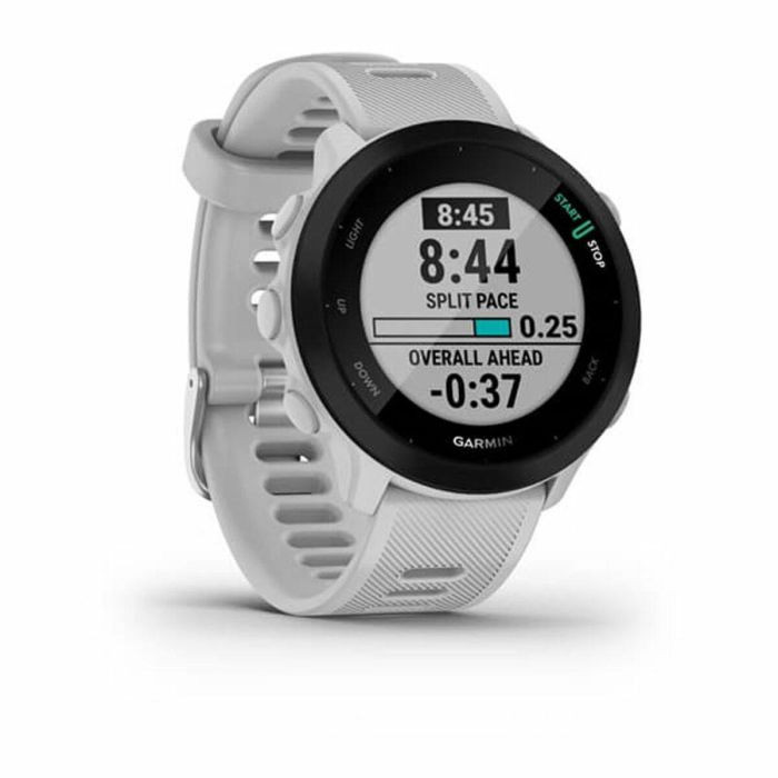 Garmin Forerunner 55 Reloj Deportivo GPS Blanco para Correr y Ciclismo con Monitor de Frecuencia Cardíaca 2