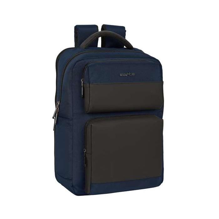 Cartera Escolar Safta Business Black-Blue-Grey Mochila 2 Bolsillos Portatil 15,6-'+Usb 310x130x440 mm 5 Cartera Escolar Safta Business Black-Blue-Grey Mochila 2 Bolsillos Portatil 15,6-'+Usb 310x130x440 mm 5