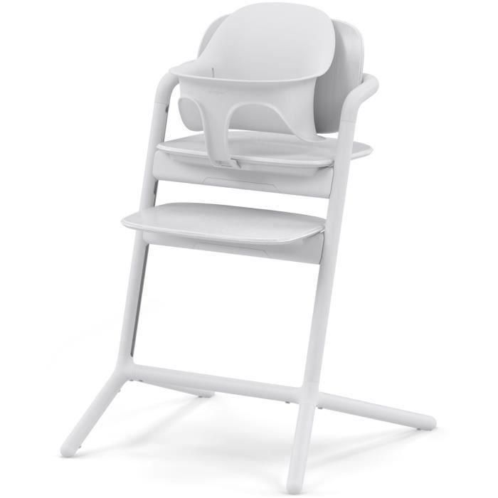 CYBEX CYB1695948317364 Trona evolutiva LEMO 2 - Silla para bebé y niño a partir de 6 meses - Blanco 1