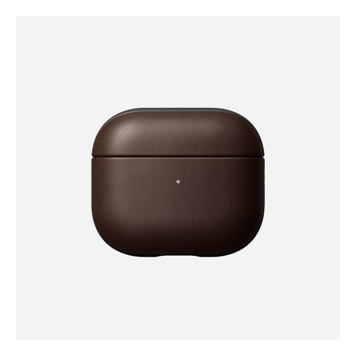 Nomad NM01001485 Funda de Piel para Apple AirPods (3ª generación) - Marrón Rustic, Protección Antirrayaduras y Carga Inalámbrica 1 Nomad NM01001485 Funda de Piel para Apple AirPods (3ª generación) - Marrón Rustic, Protección Antirrayaduras y Carga Inalámbrica 1