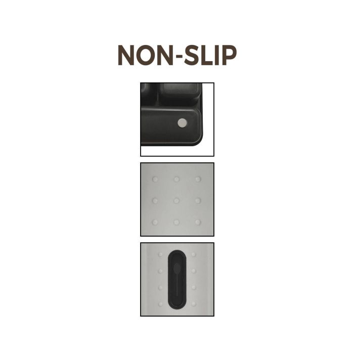 Organizador de Cubiertos Pp Nonslip 40.3x32.5 cm Confortime (10 Unidades) 4 Organizador de Cubiertos Pp Nonslip 40.3x32.5 cm Confortime (10 Unidades) 4