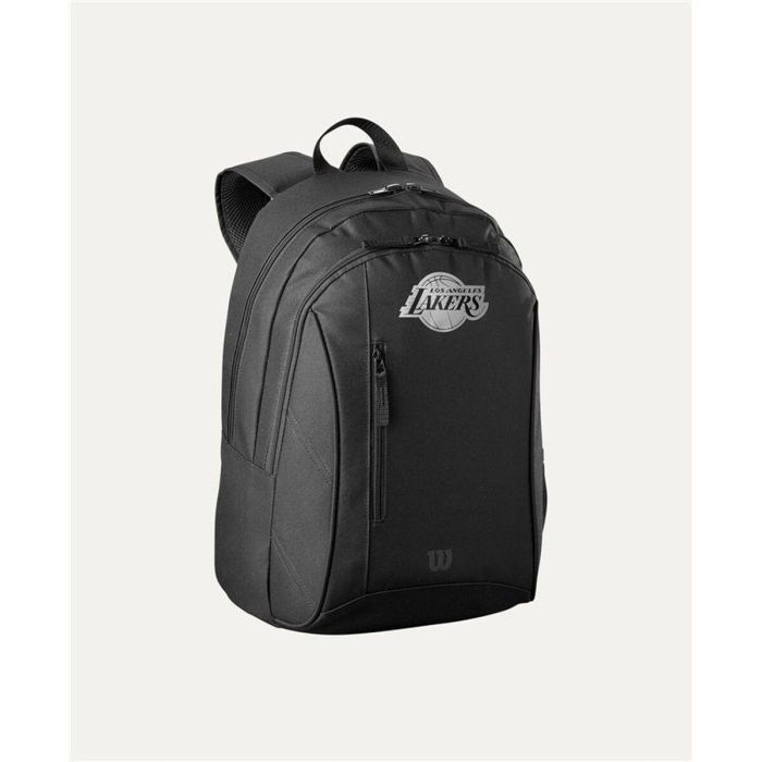 Mochila Casual Wilson NBA Team Backpack Negro Deportivo 4
