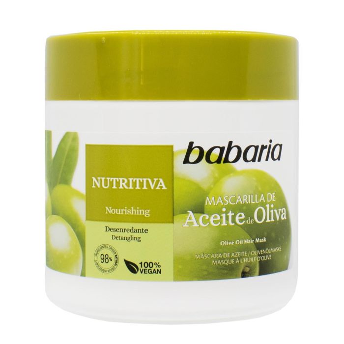 Babaria Aceite De Oliva Mascarilla Nutritiva Capilar