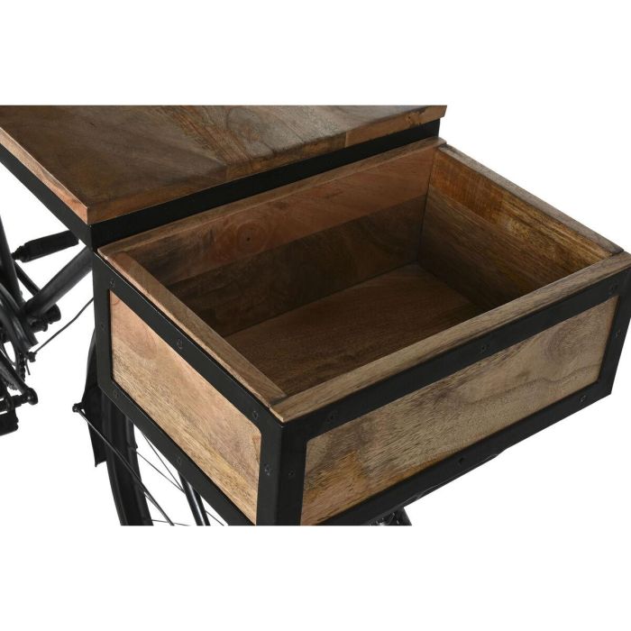 DKD Home Decor Consola Bicicleta Negro Marron 40 x 91 x 195 cm 3