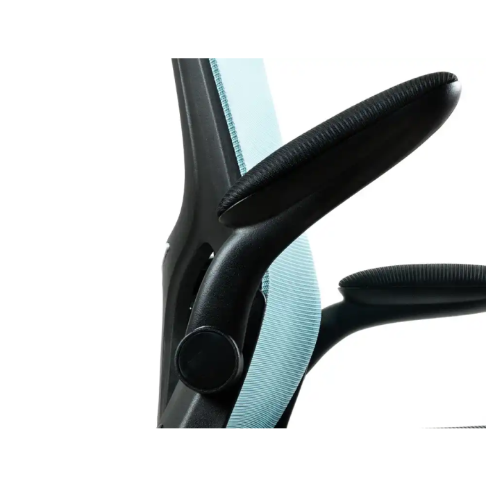 Q-connect Silla de Oficina Alba Malla Base Metálica Ruedas Premium Negro Azul Altura Máx 1110 mm Ancho 610 mm Profundidad 580 mm 8