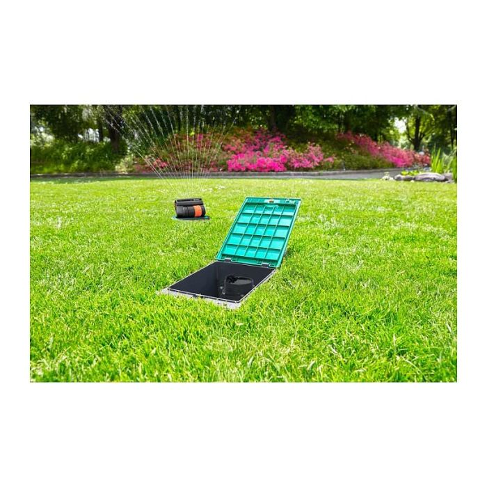 Gardena Ventilbox V1 Accesorio para Manguera sin Válvula, 1254-20, Negro/Verde/Gris, 1 Pieza, Alemania 2