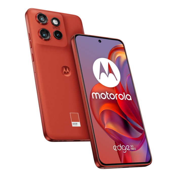 Smartphone Motorola EDGE 50 NEO 6,36" 12 GB RAM 512 GB Rojo Smartphone Motorola EDGE 50 NEO 6,36" 12 GB RAM 512 GB Rojo