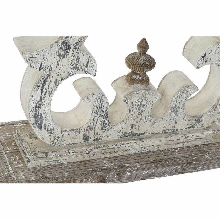 Recibidor DKD Home Decor Blanco Marrón 120 x 36 x 92 cm 1 Recibidor DKD Home Decor Blanco Marrón 120 x 36 x 92 cm 1