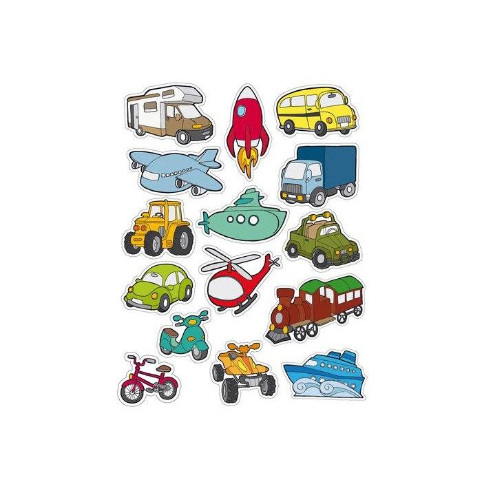 Gomets Apli Tematicos Bolsa 3H Removibles Transportes 45 Uds. (11442) (Set de 5)