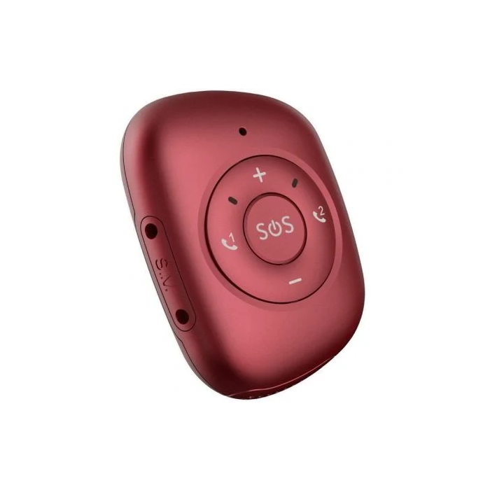 Leotec Localizador GPS Tracker 4G/ LTE LETRACK02R Rojo para Personas y Objetos con Botón SOS y Detector de Caídas 1
