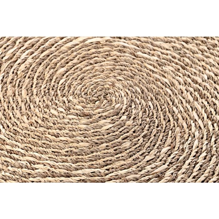 Alfombra DKD Home Decor Beige (150 x 1 x 150 cm) 2