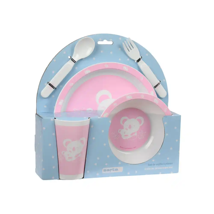Set de vajilla infantil Safta Koala Poliéster 26 x 26 x 9 cm 0 Set de vajilla infantil Safta Koala Poliéster 26 x 26 x 9 cm 0